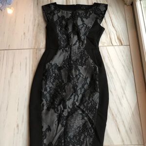 French connection classic midi dress